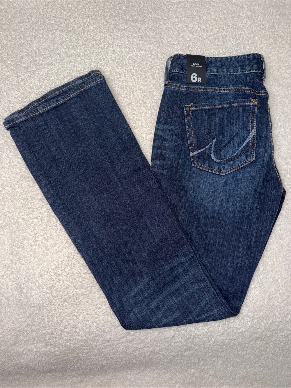 Express Women's Dark Blue Boot Cut Jeans